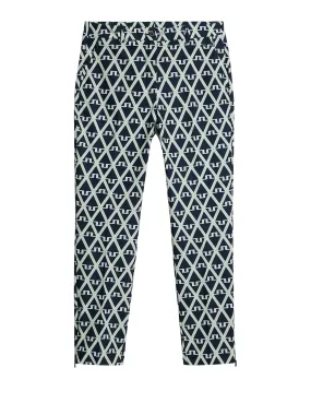 Pia Print Pant / Geo JL Navy