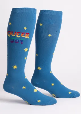 Queer Joy Wide-Calf Knee Socks