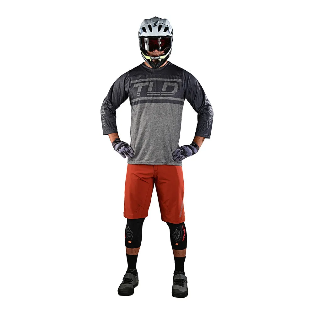 Ruckus 3/4 Jersey Bars Gray / Gray Heather