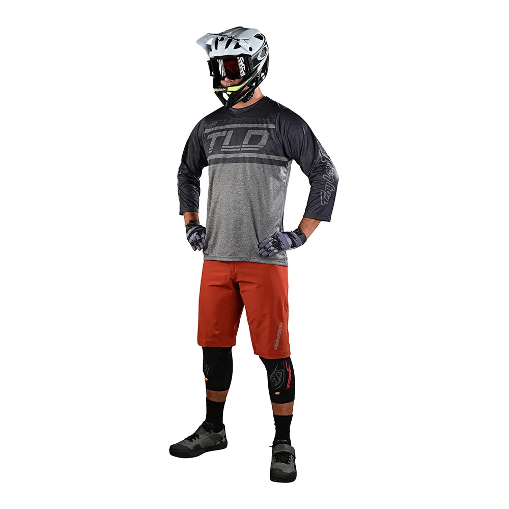 Ruckus 3/4 Jersey Bars Gray / Gray Heather