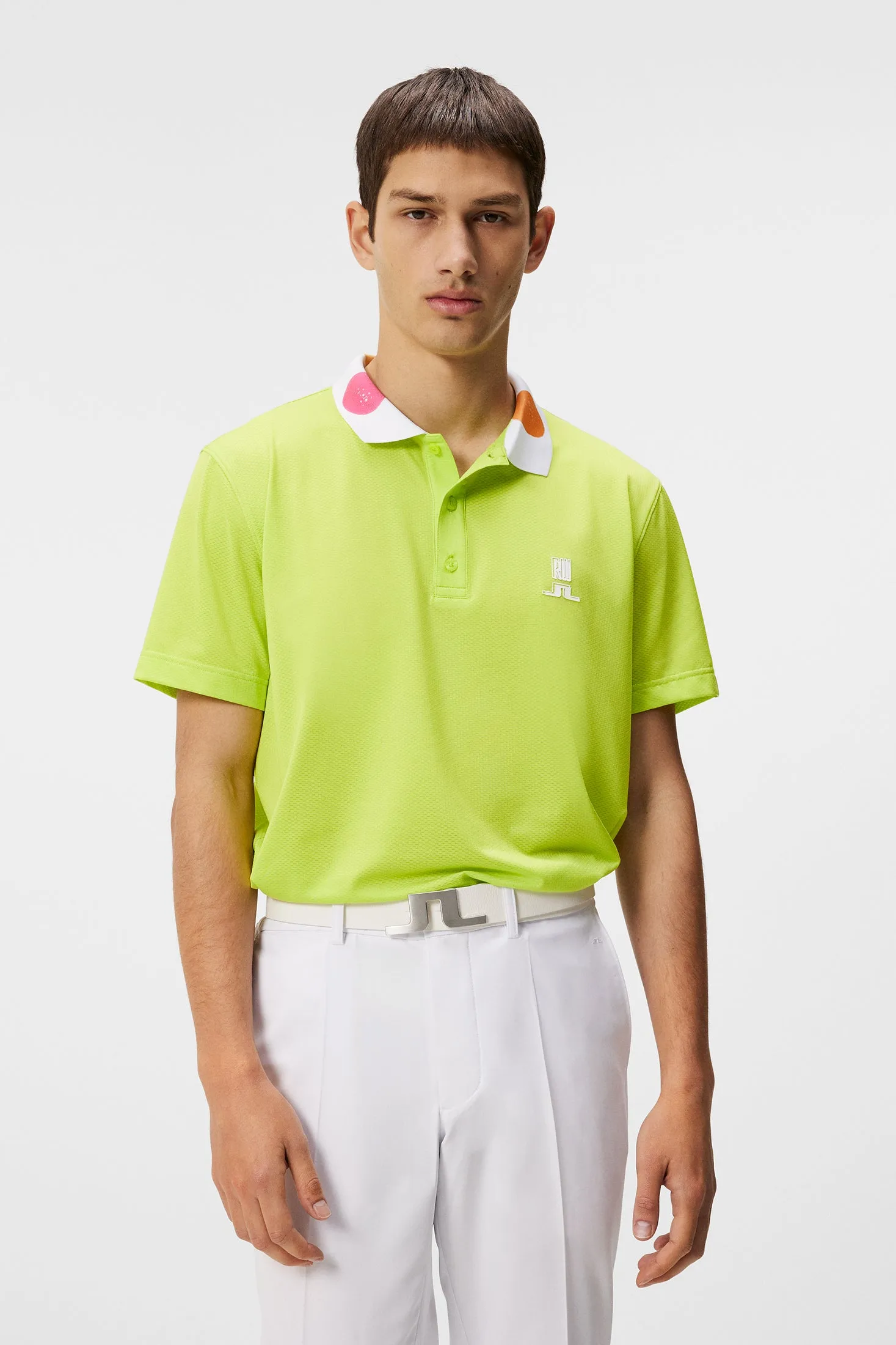 RW Tech Mesh Polo Shirt / Acid Lime