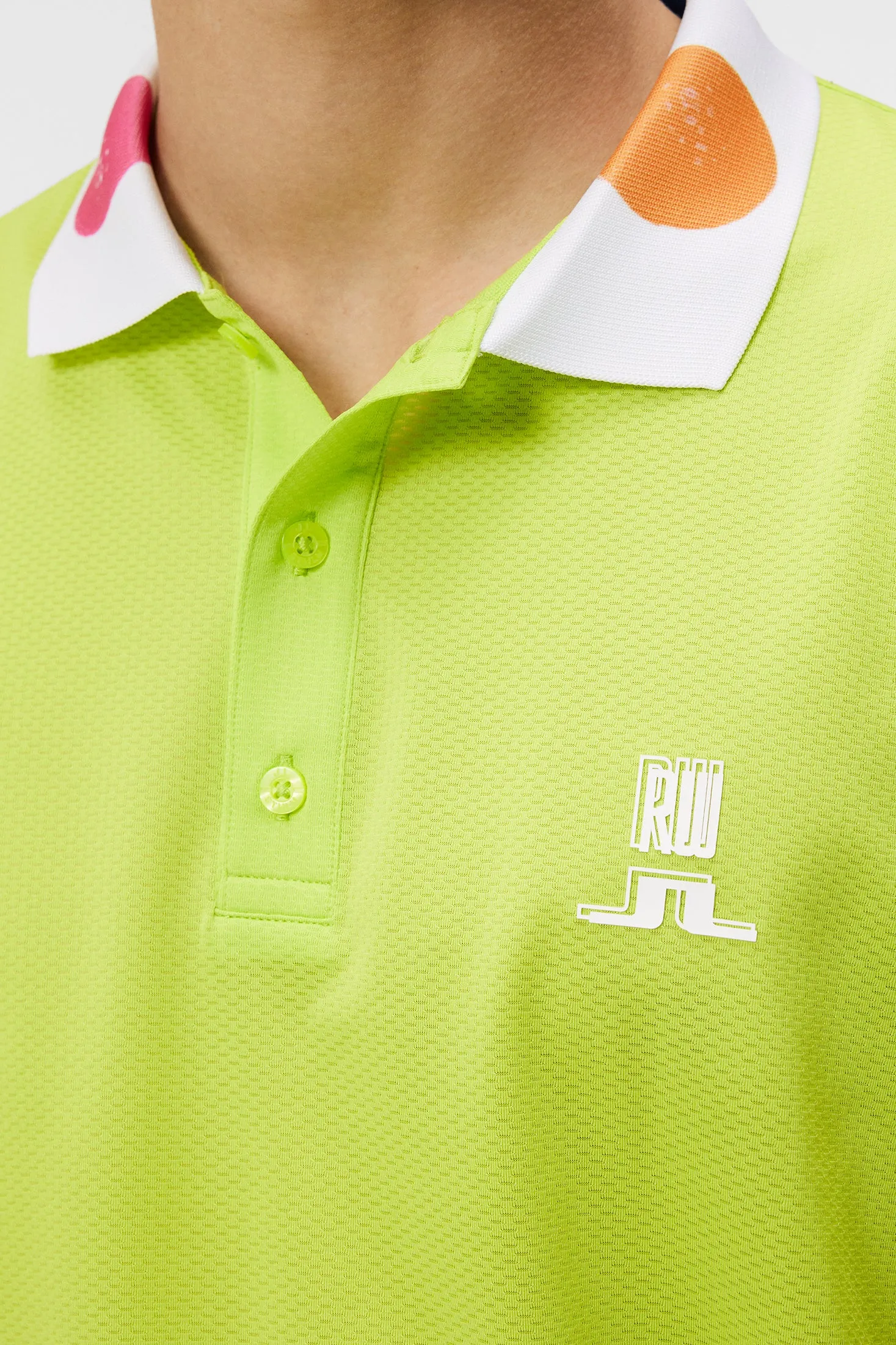 RW Tech Mesh Polo Shirt / Acid Lime