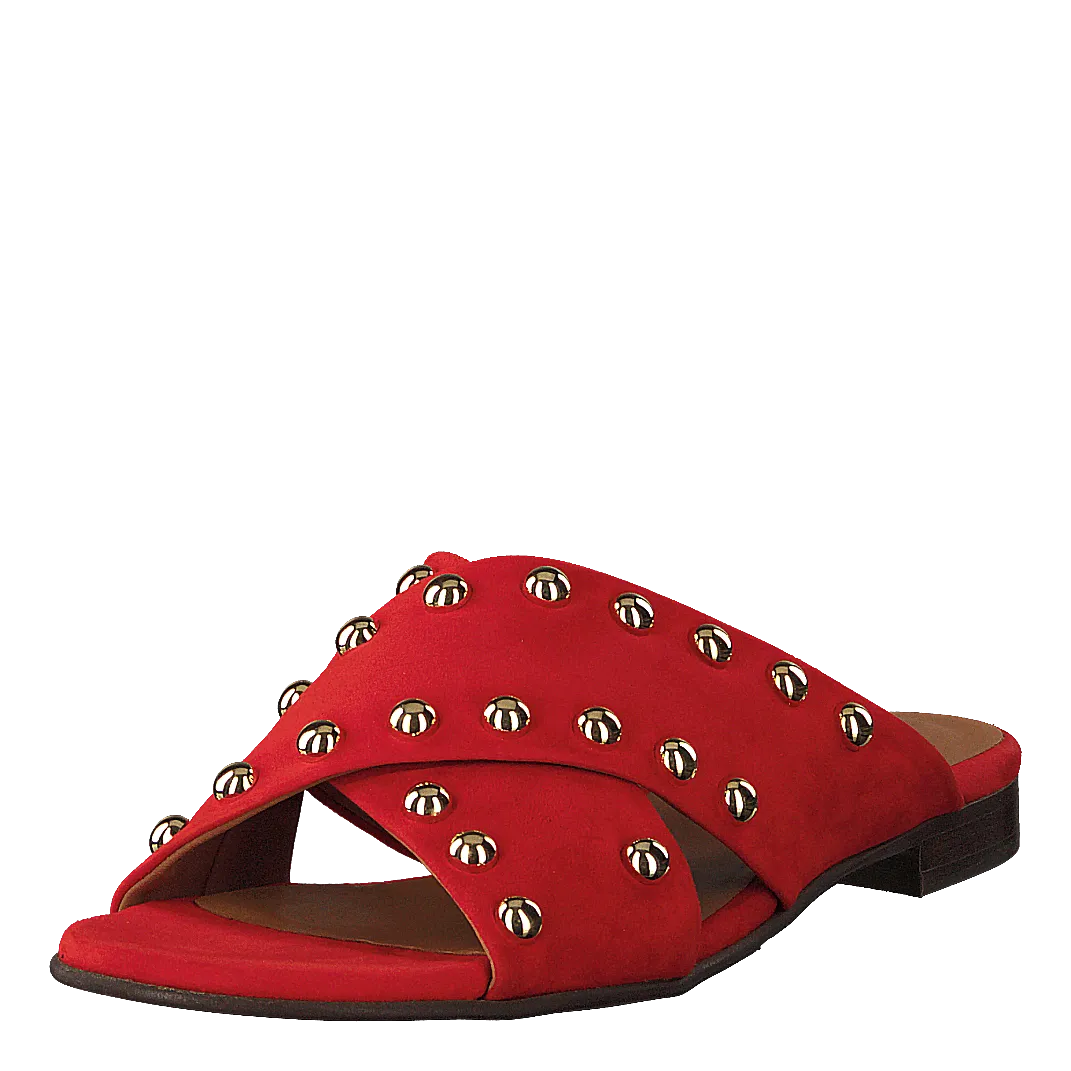 Sandals Summer Red/silver