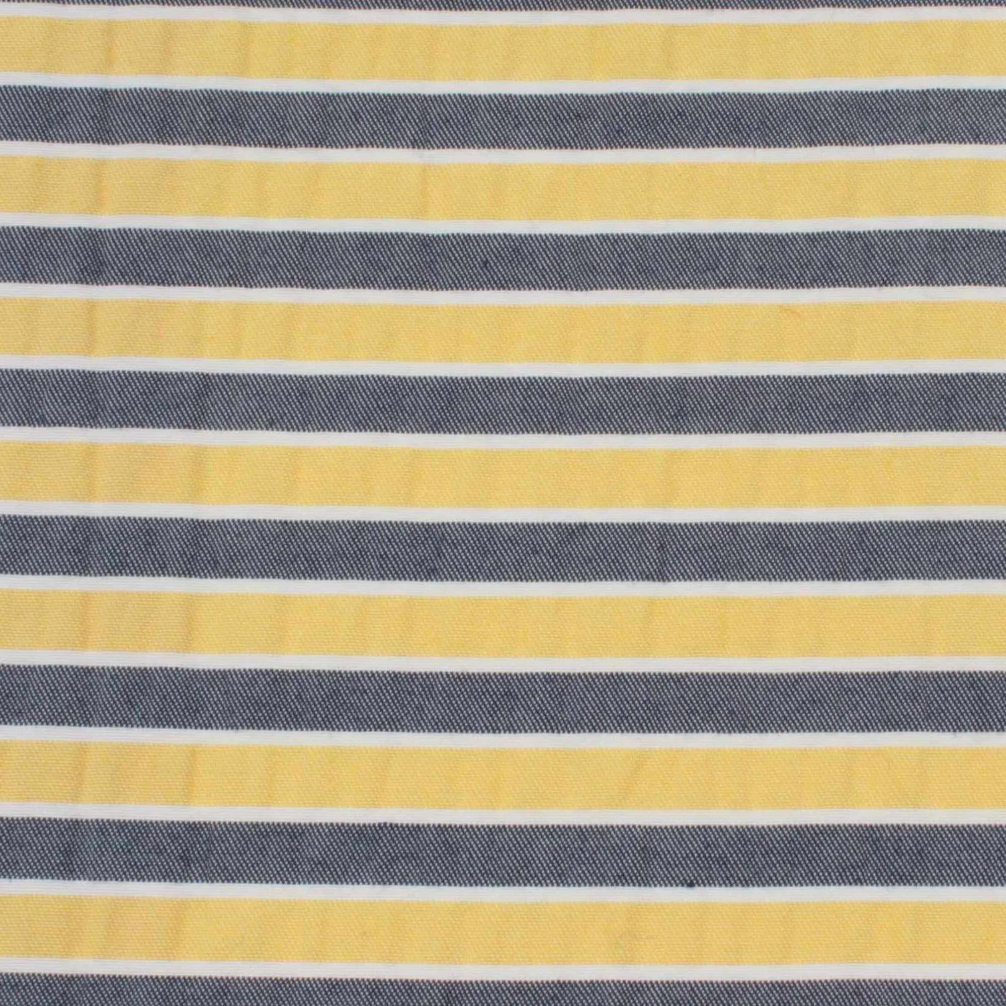 Seaqual™ Recycled Polyester and Cotton Wrinkled Effect Fabric - Stripes