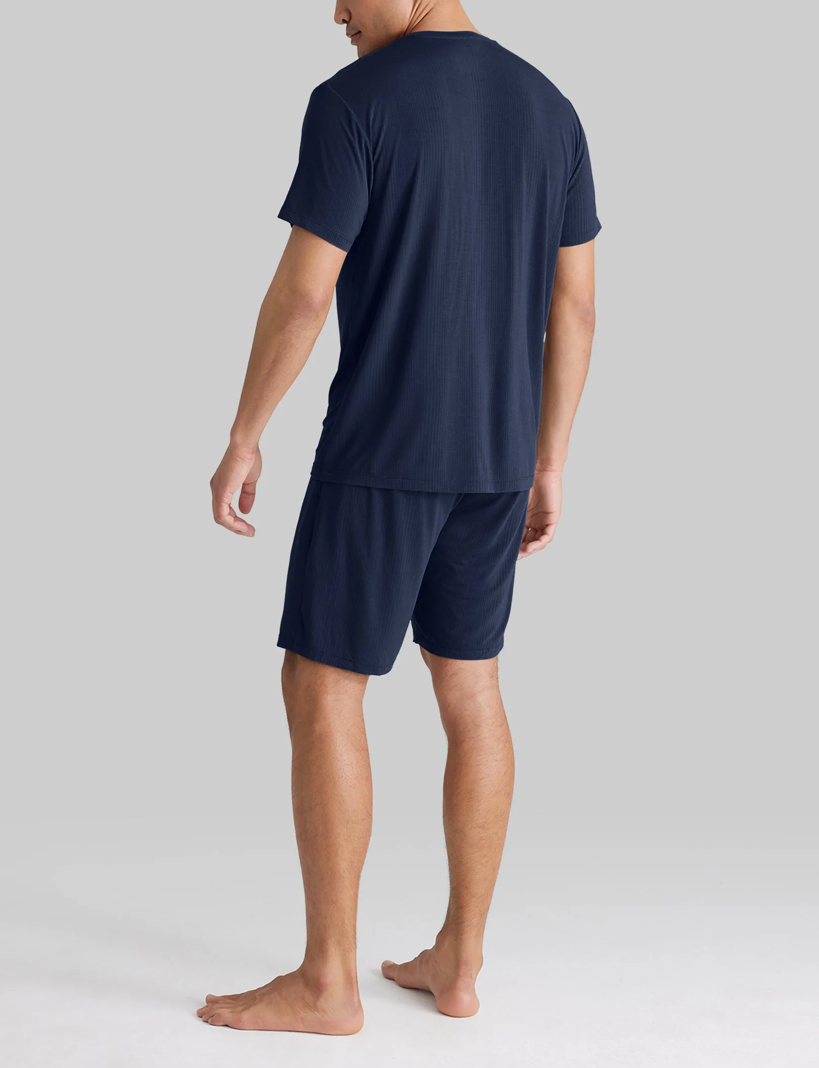 Second Skin Luxe Rib Sleep Tee & Short Set