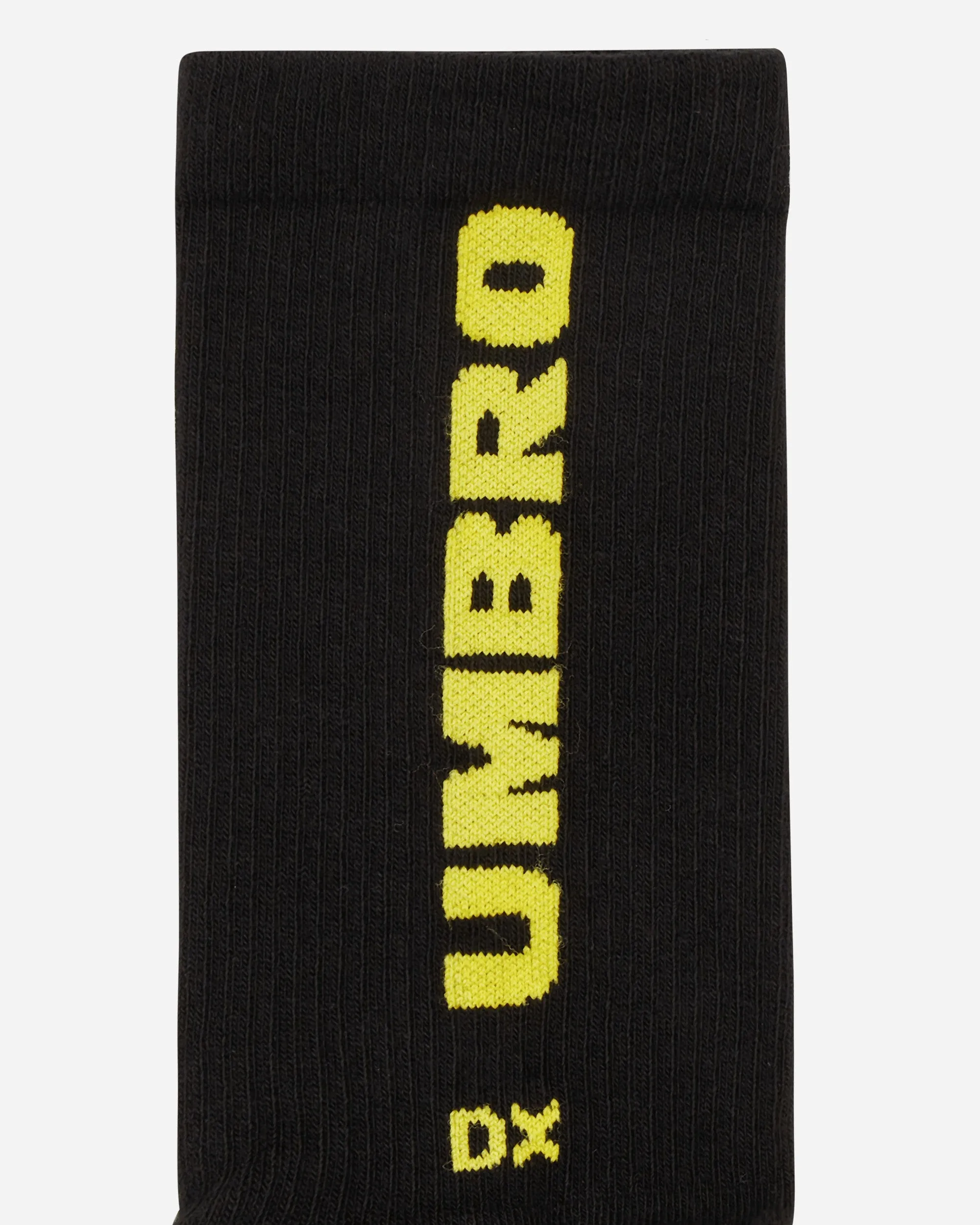 Short Socks Black / Yellow