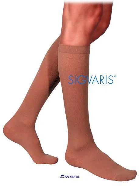 SIGVARIS Womens COTTON 230 Calf 30 40mmHg