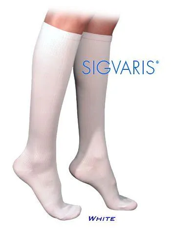 SIGVARIS Womens COTTON 230 Calf 30 40mmHg