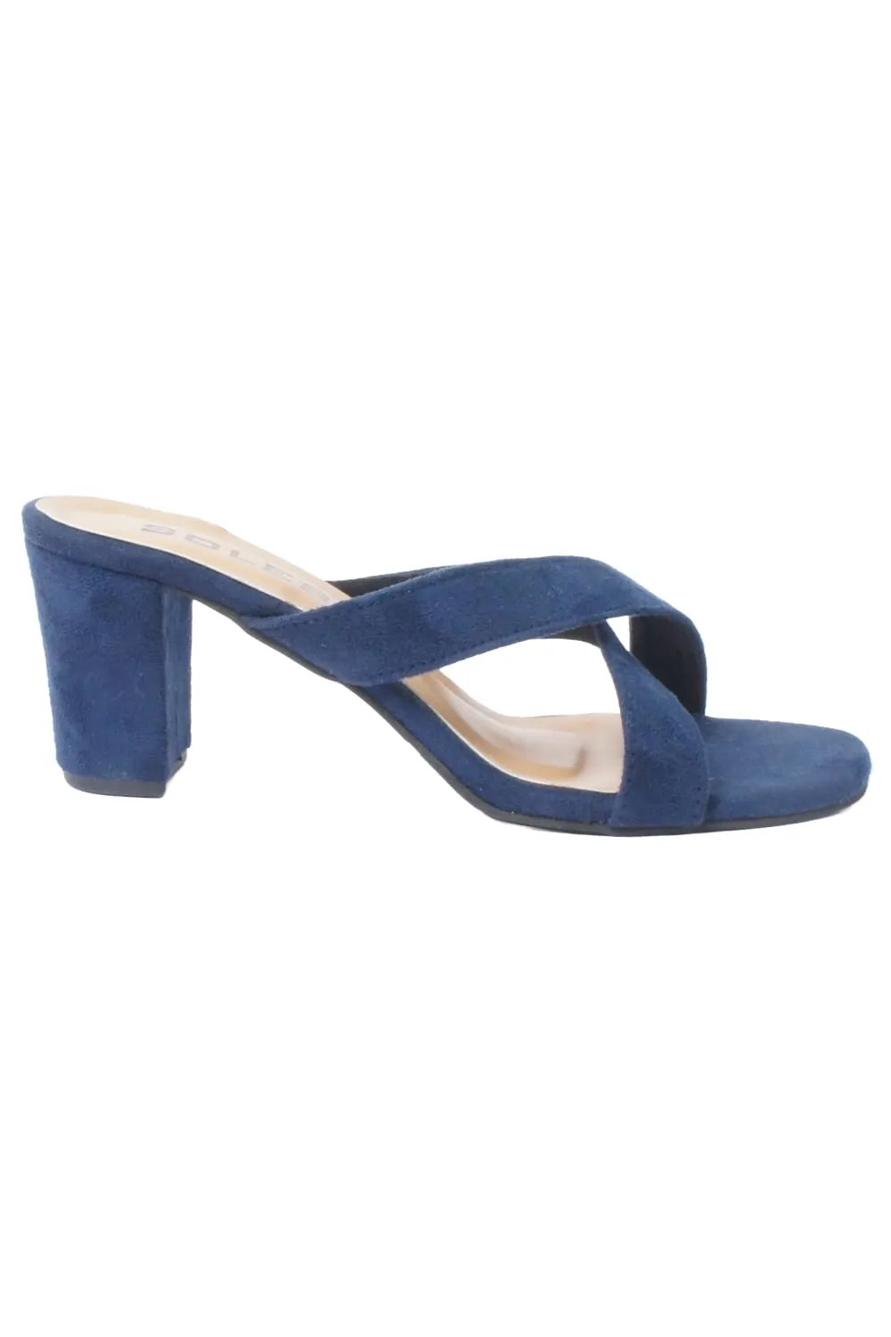 SOLES Women  Blue Heels