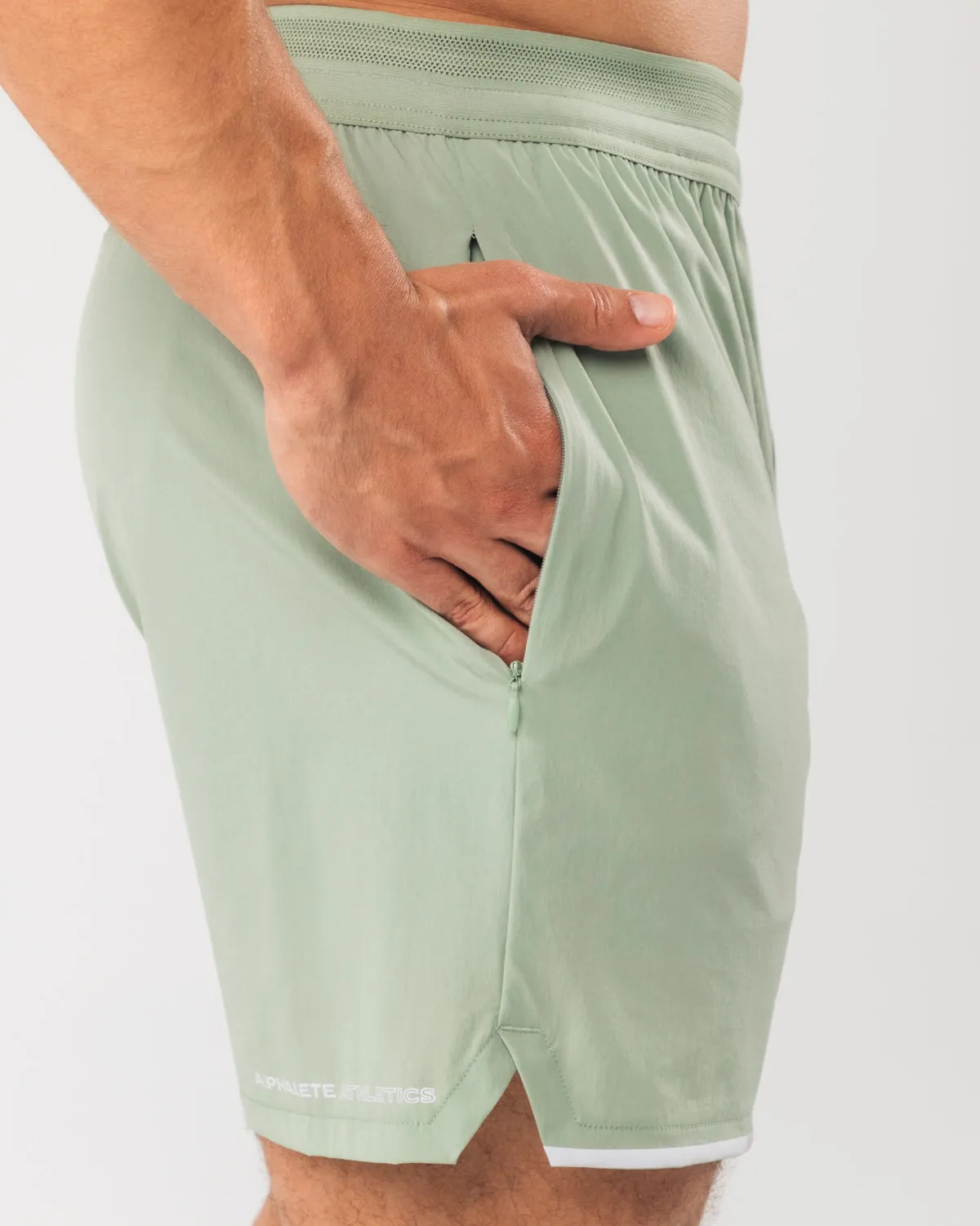 Studio Short 6" - Sage