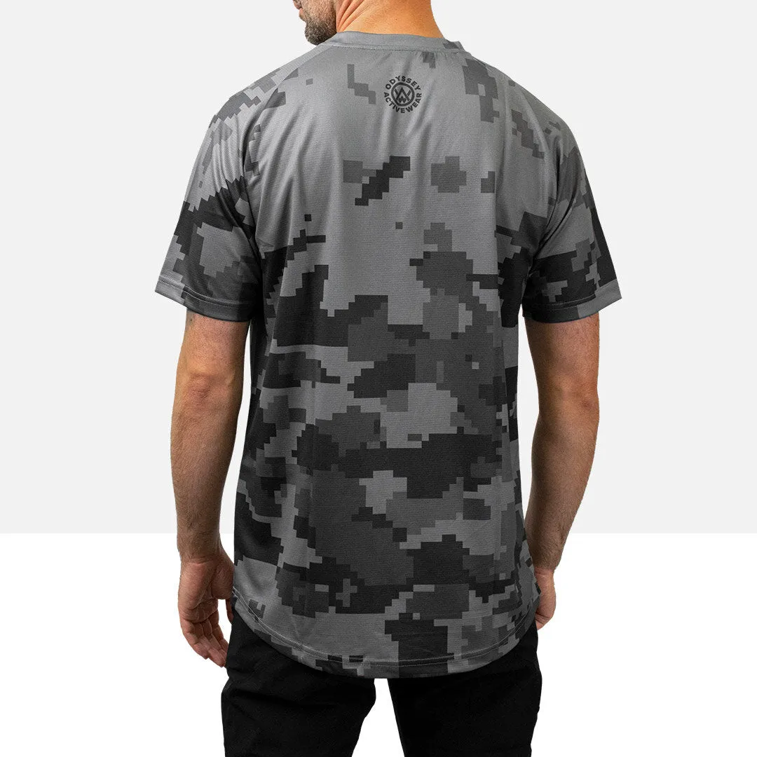 Urban Digital Camo Short Sleeve MTB Jersey