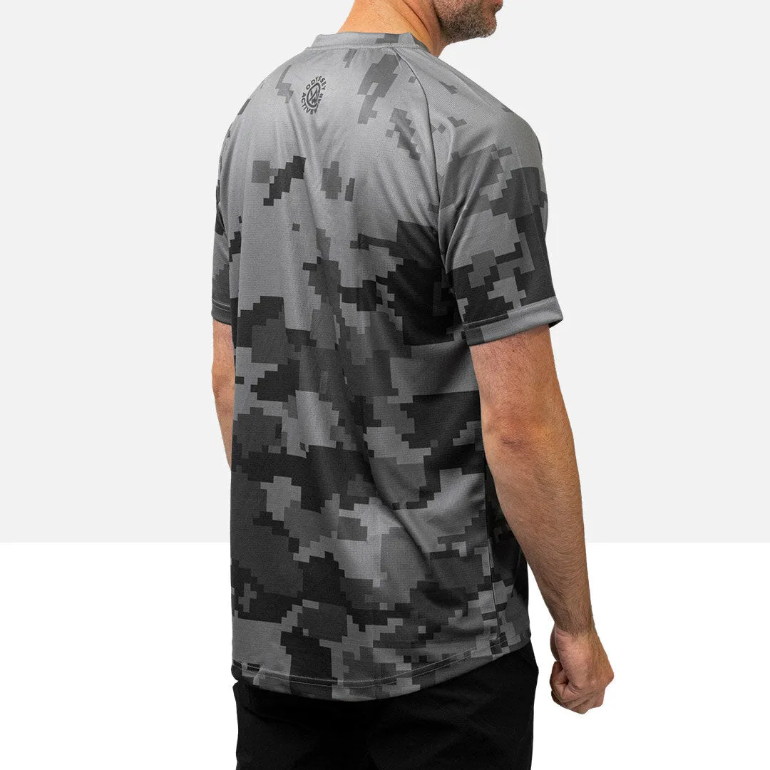 Urban Digital Camo Short Sleeve MTB Jersey