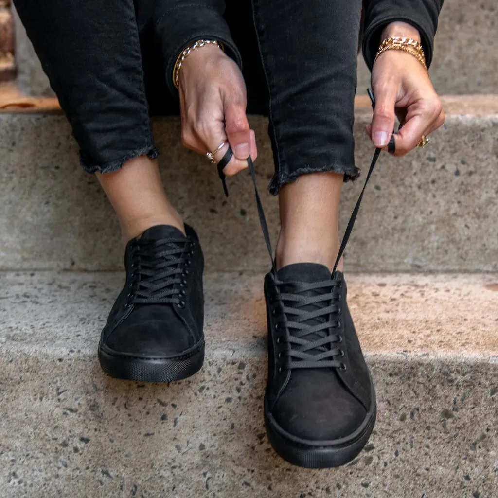 Women's Premier Low Top | Black Matte