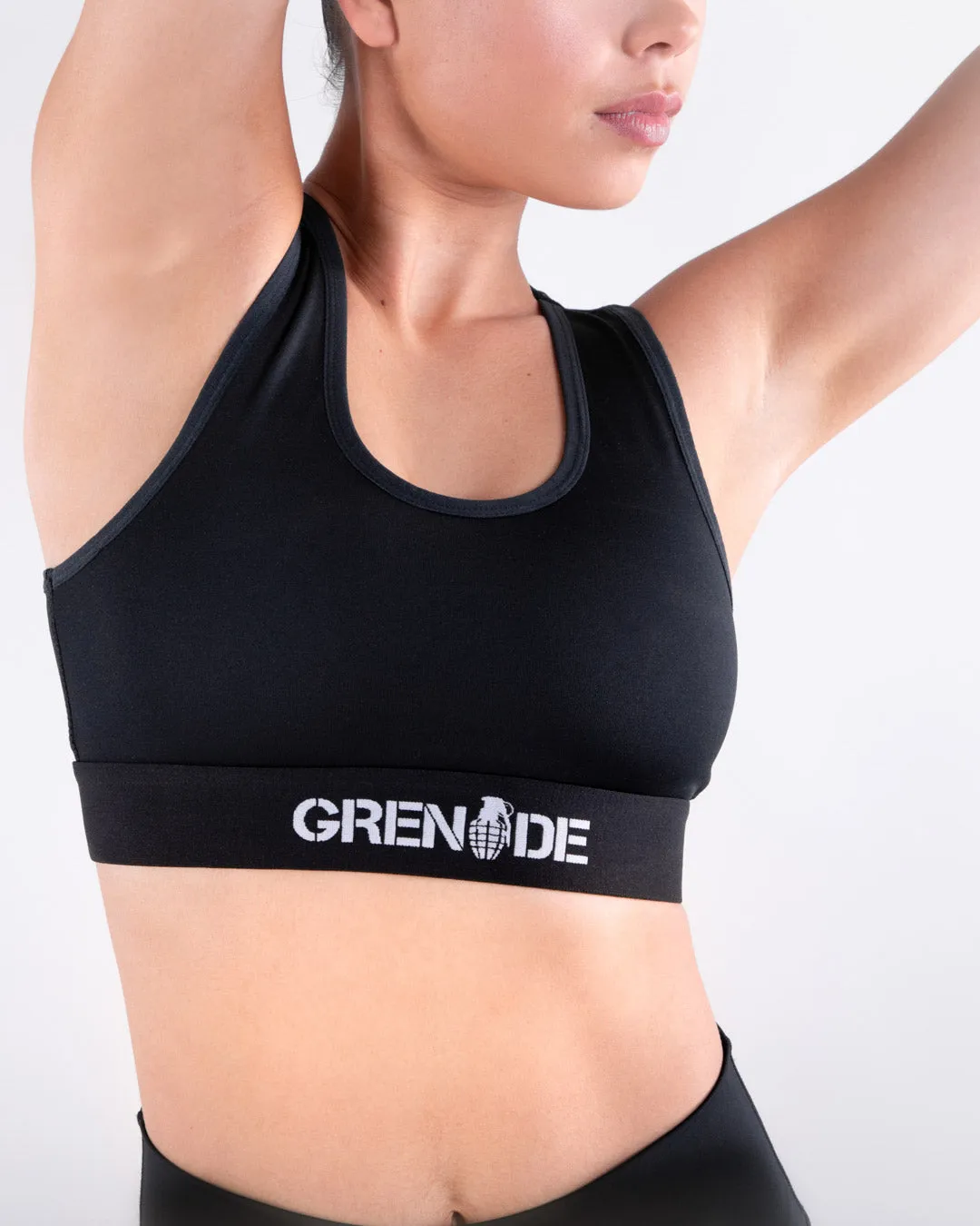 Women's Recruit Sports Bra - Black