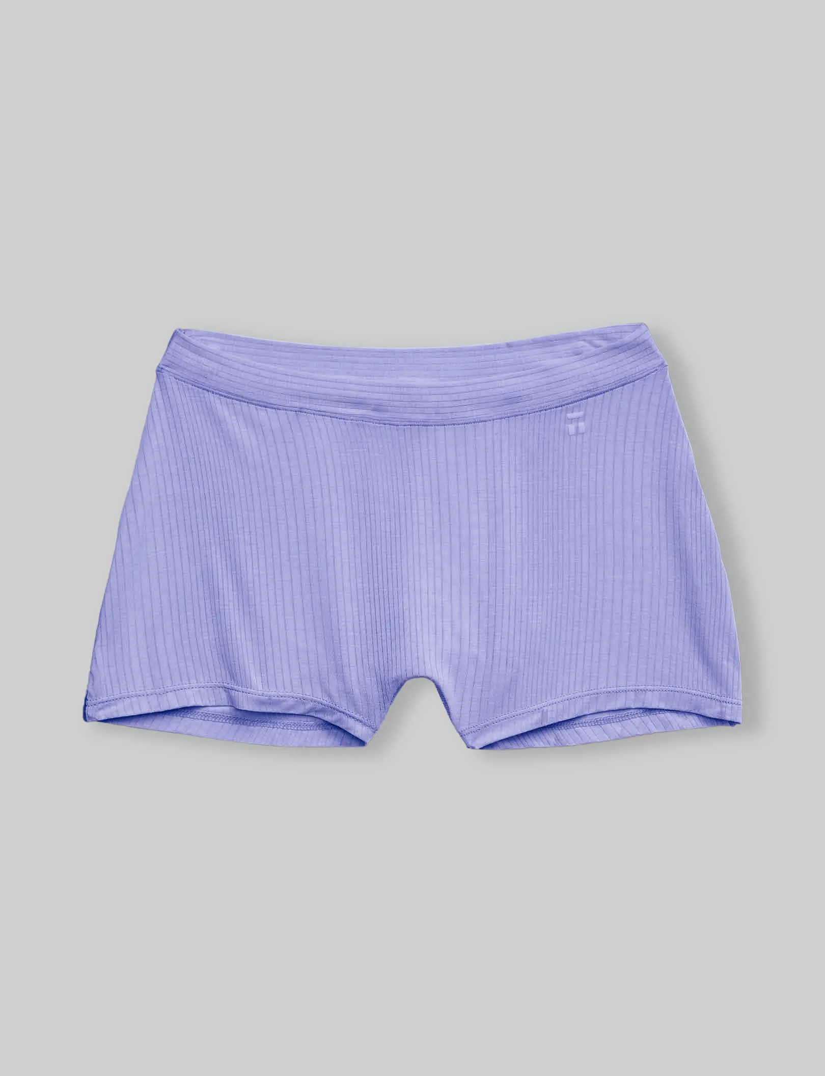 Women's Second Skin Luxe Rib Boyshort