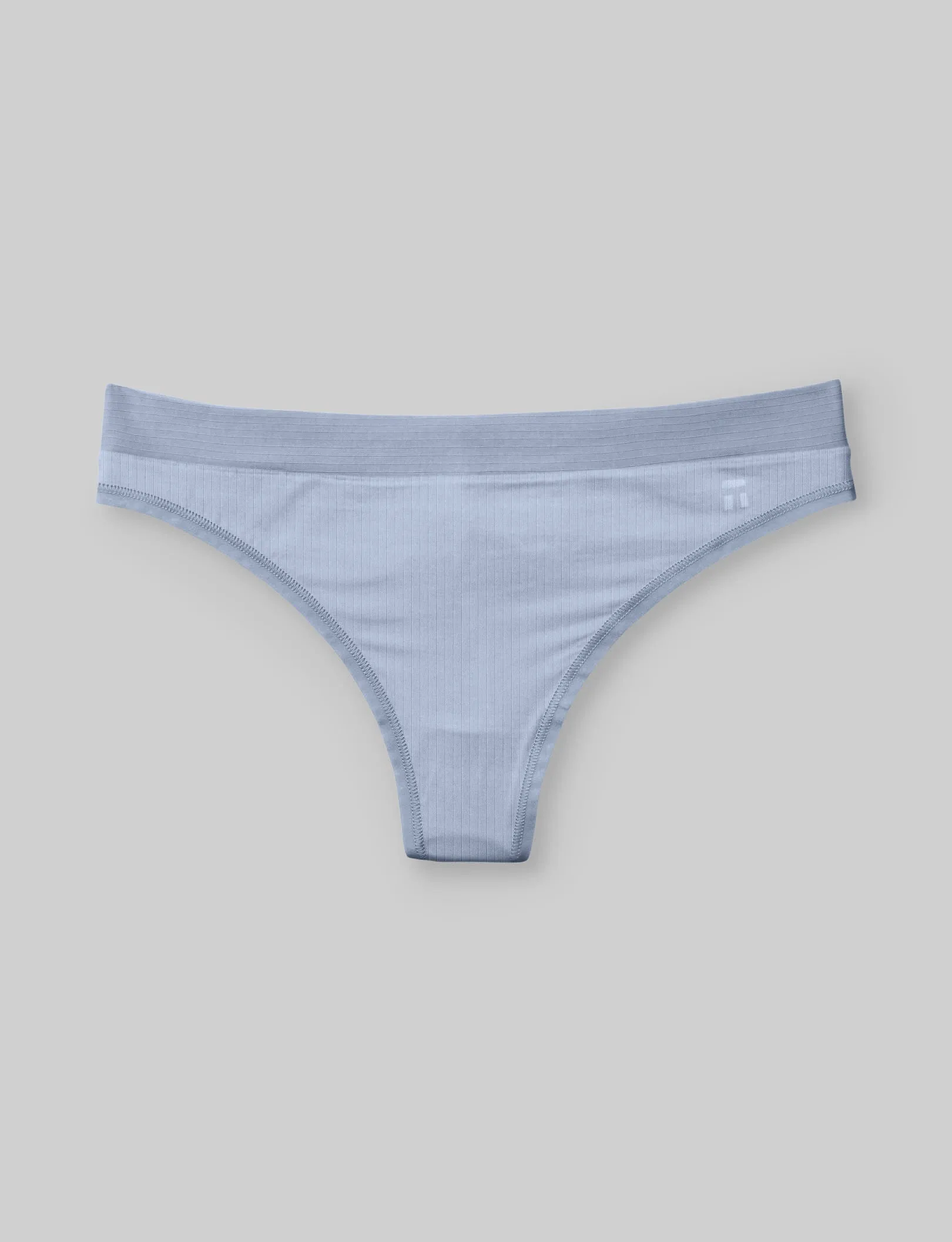 Women's Second Skin Luxe Rib Thong